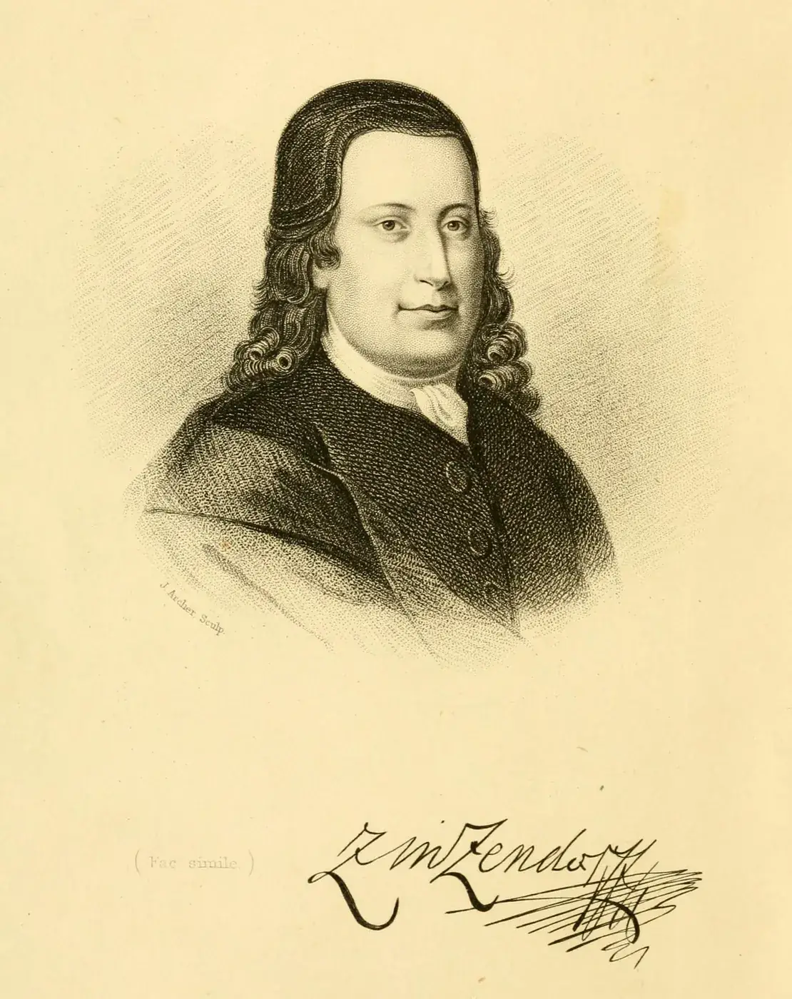 Conde Nikolaus von Zinzendorf, líder dos morávios